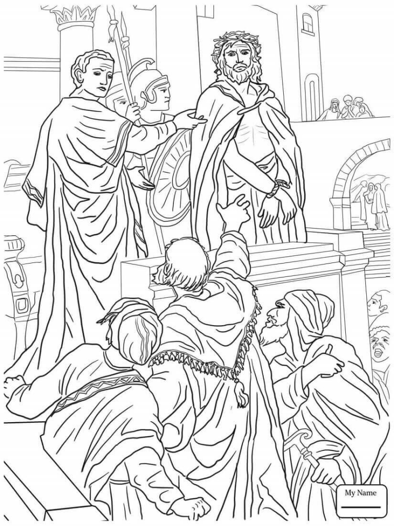 20 Free Printable Good Friday Coloring Pages