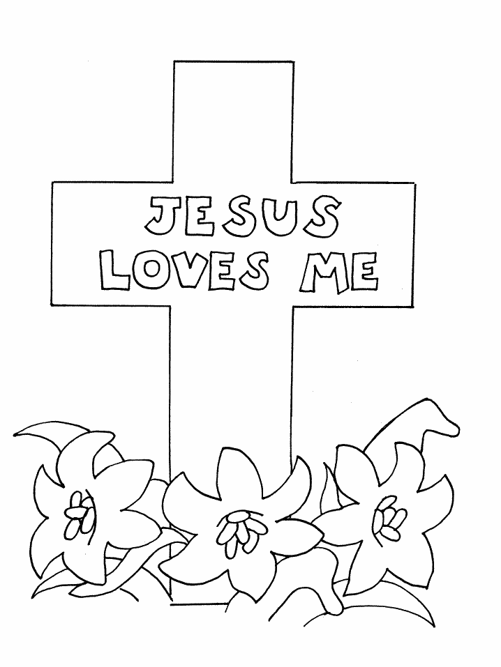 Happy Good Friday Coloring Pages