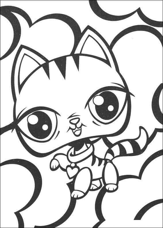 LPS Coloring Pages Free