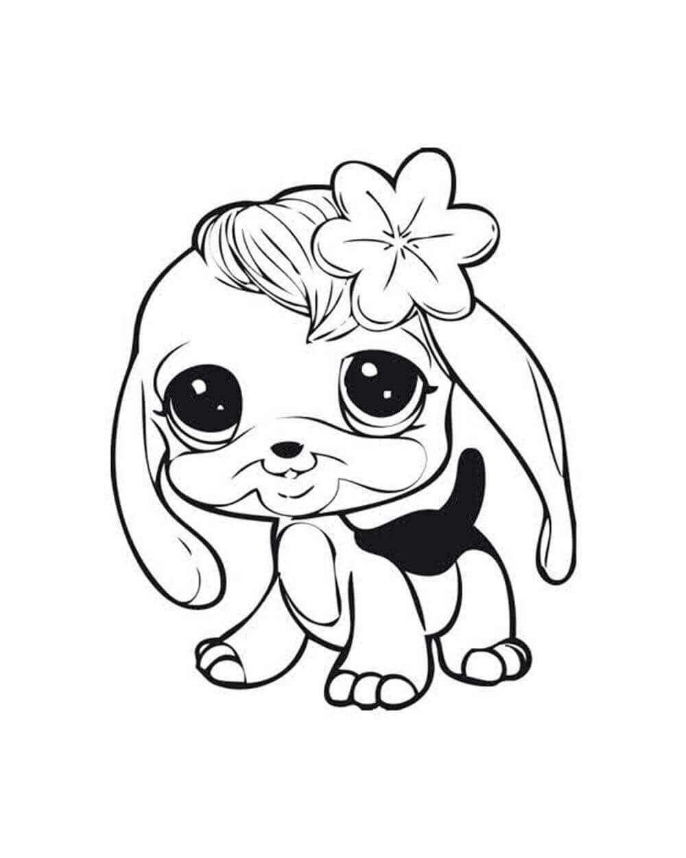 Littlest Pet Shop Coloring Pages For Preschoolers