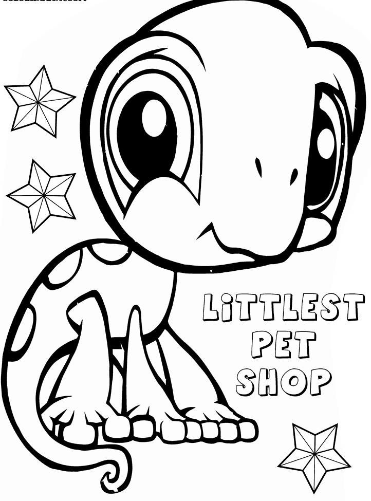 Littlest Pet Shop Coloring Pages Free Printable