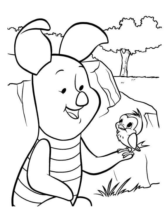 Piglet Coloring Pages