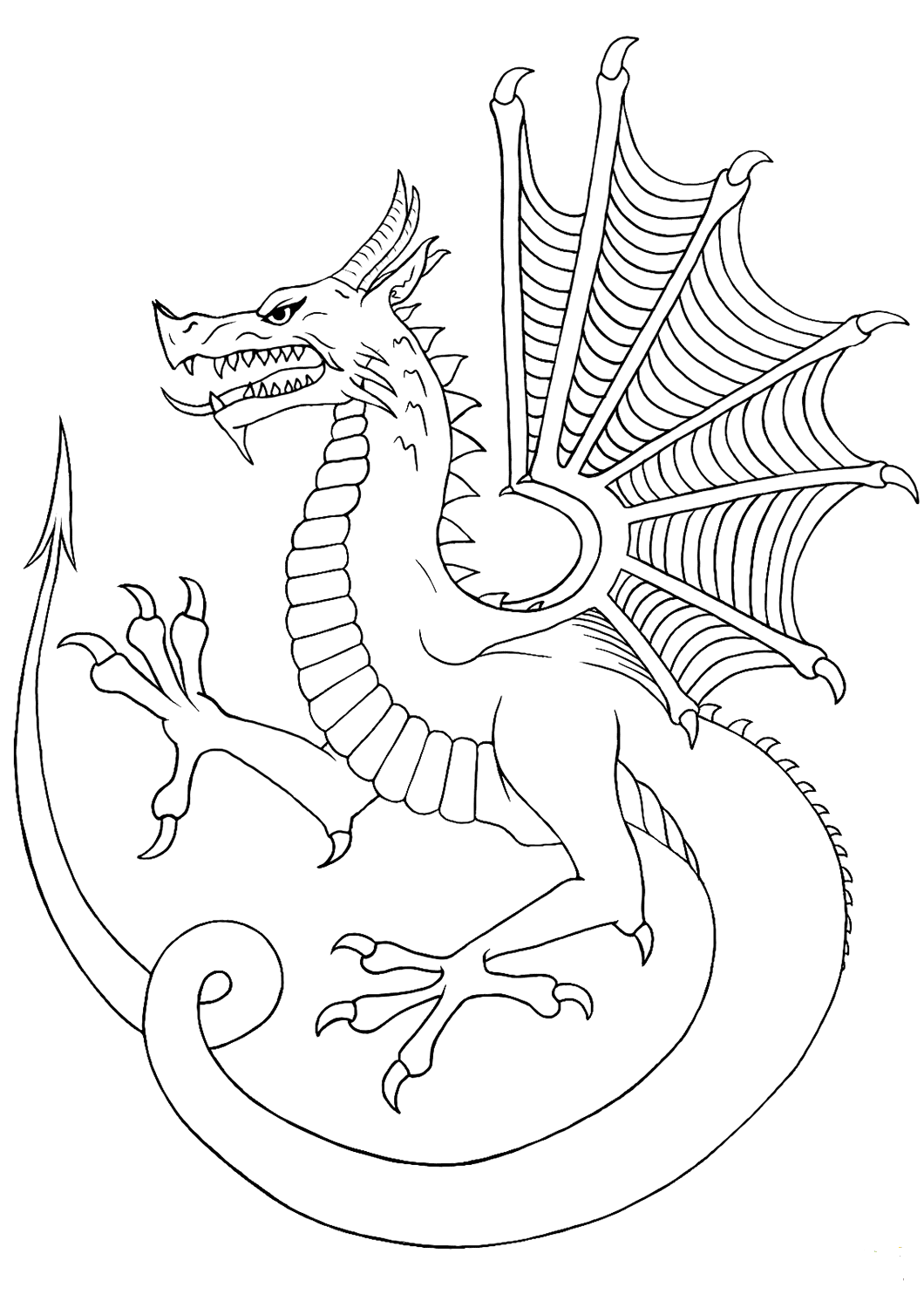 printable mythical creatures coloring pages