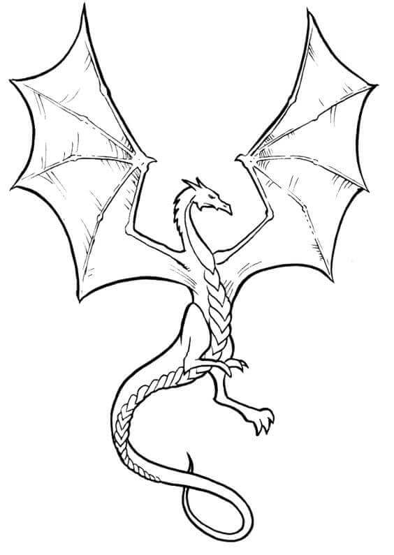 Download 35 Free Printable Dragon Coloring Pages