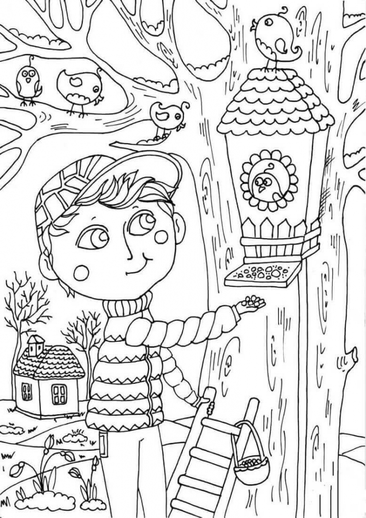 Free Printable March Coloring Pages