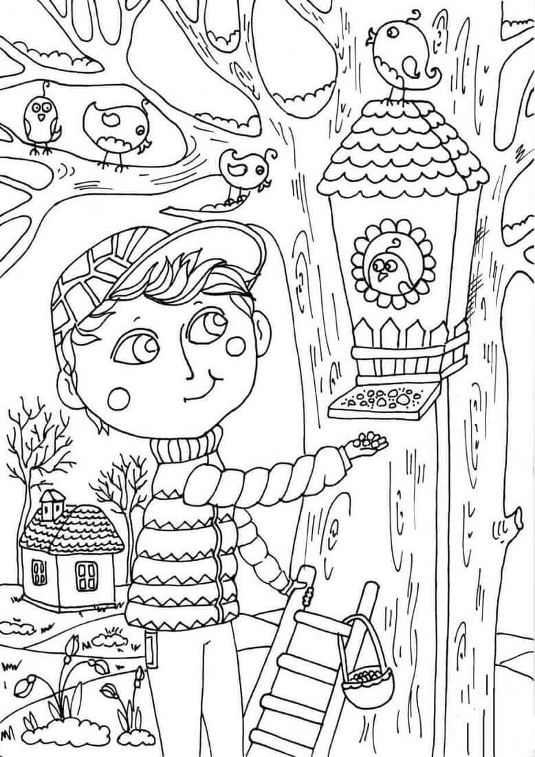 Free Printable March Coloring Pages