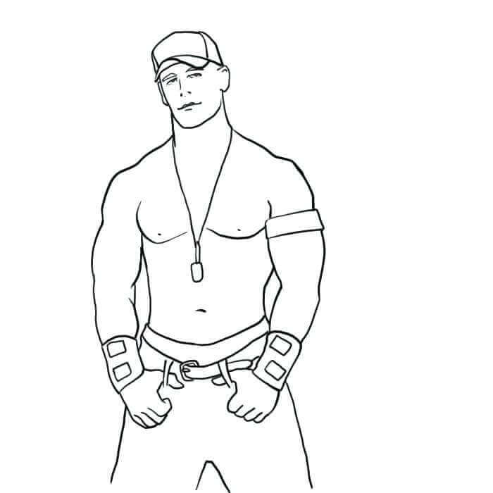 john cena coloring pages wrestling urso - photo #4