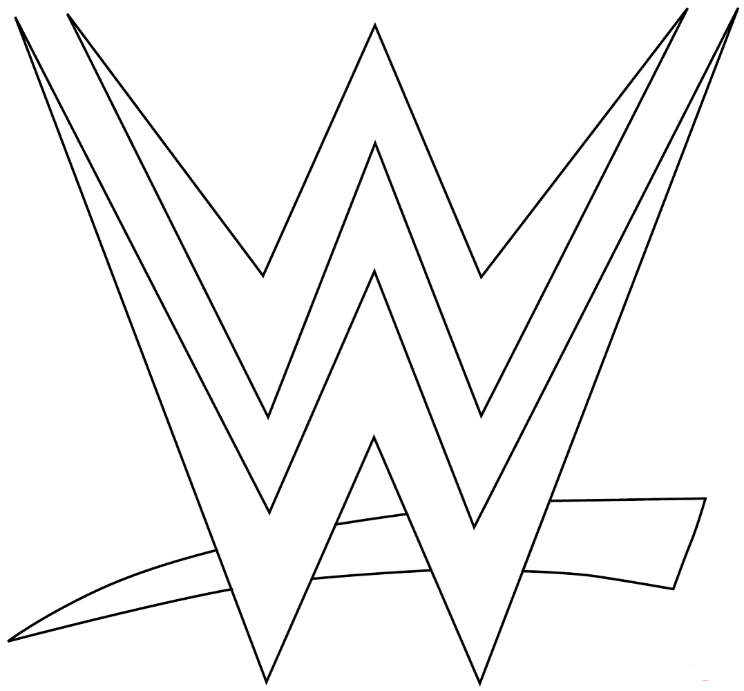 Download Free Printable World Wrestling Entertainment Or WWE Coloring Pages