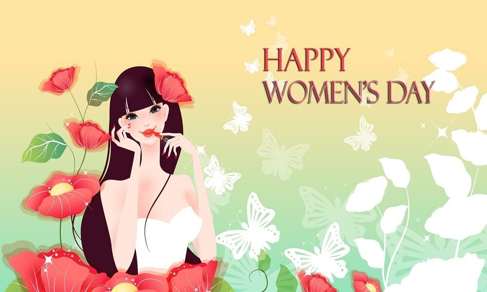 Womens Day Coloring Images