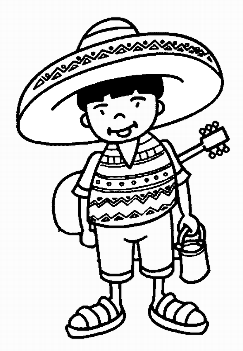 35 Free Printable Cinco de Mayo Coloring Pages