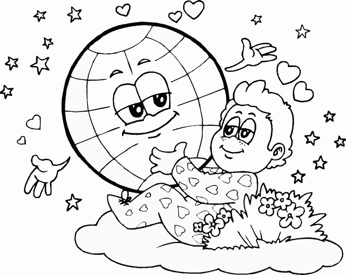 35 Free Printable Earth Day Coloring Pages