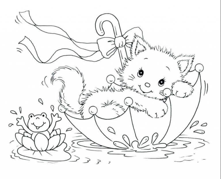 30 Free Printable Kitten Coloring Pages (Kitty Coloring Sheets)