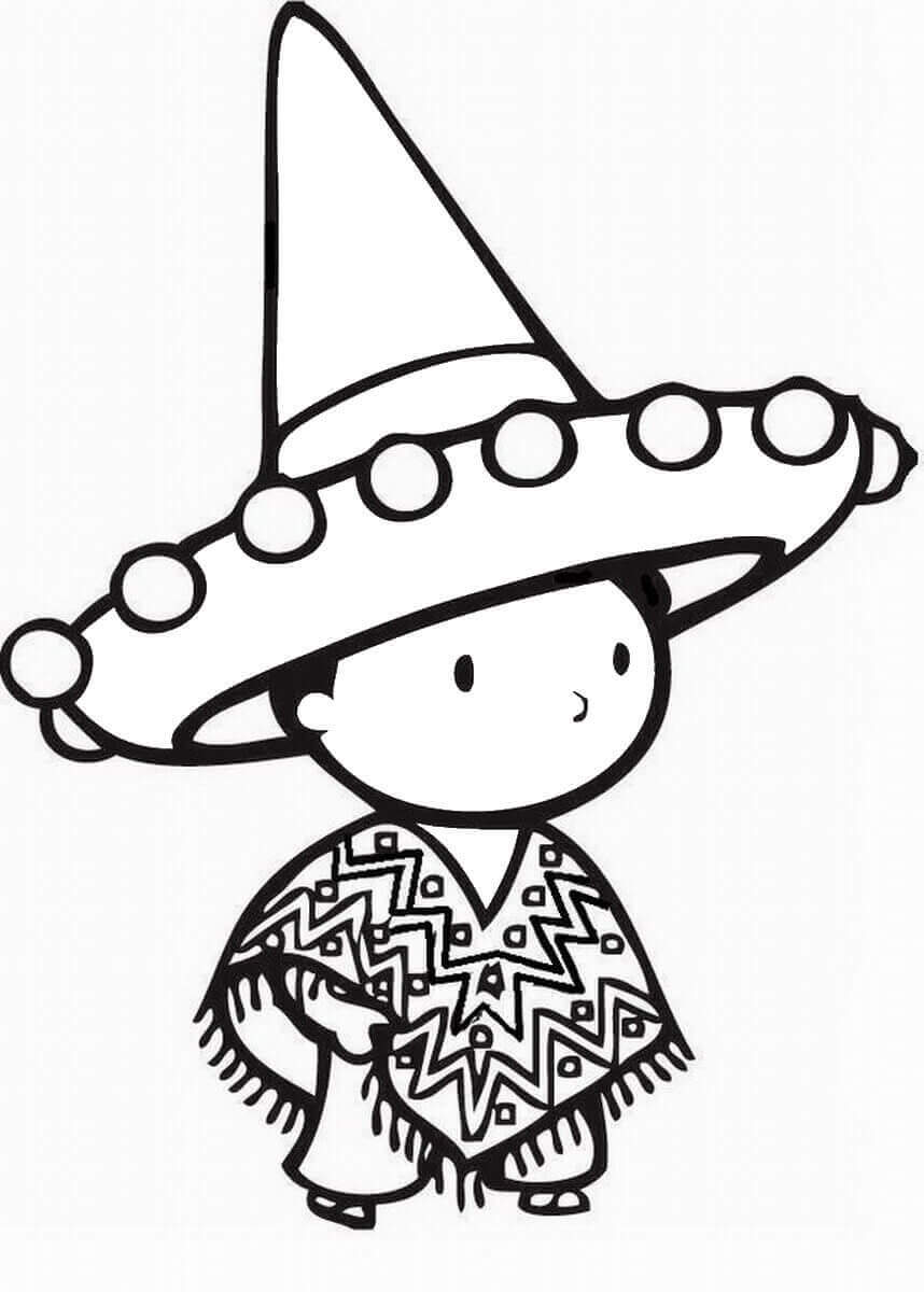 Cute Cinco De Mayo Coloring Pages