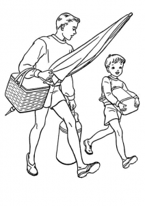 30 Free Printable Father’s Day Coloring Pages