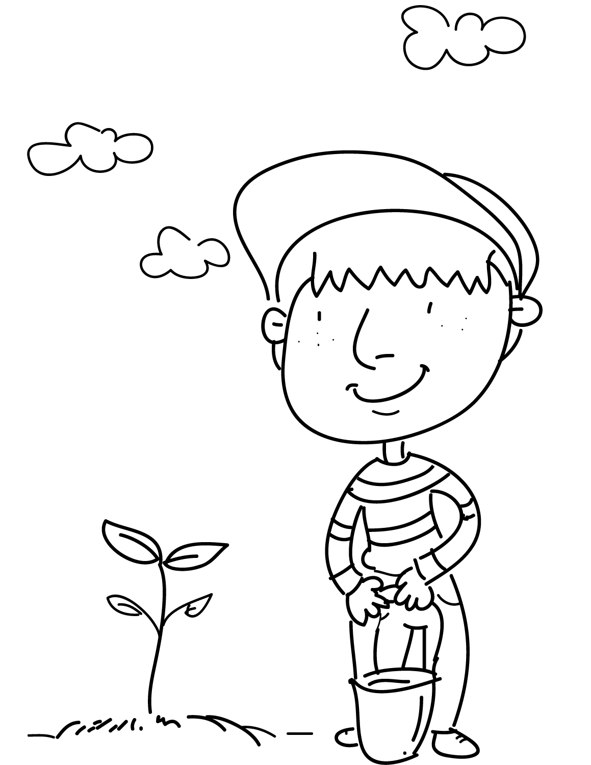 Earth Day Coloring Pages To Print