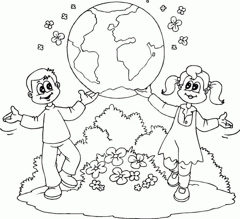 Earth Day Coloring Pages