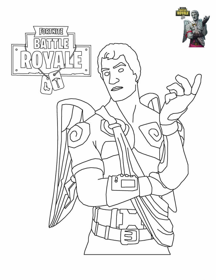 34 Free Printable Fortnite Coloring Pages