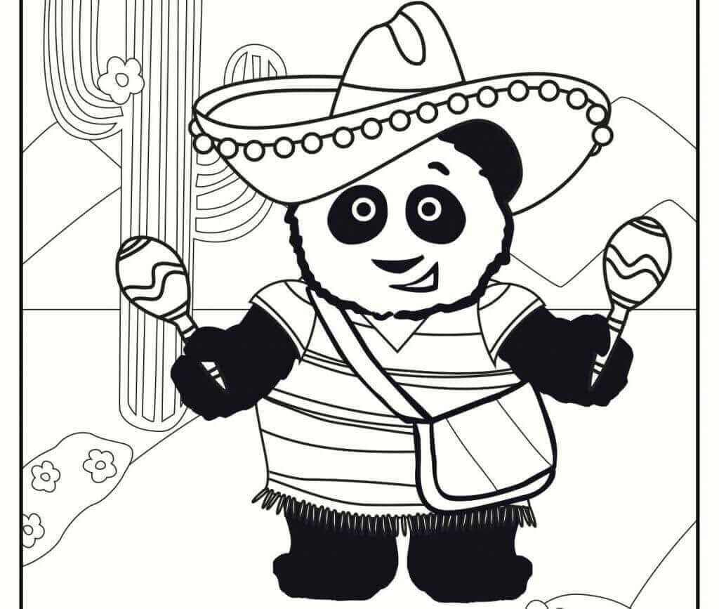 Free Cinco De Mayo Coloring Sheets