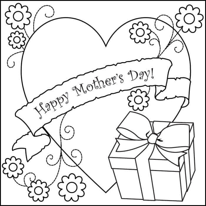 Free Happy Mothers Day Coloring Sheets To Print