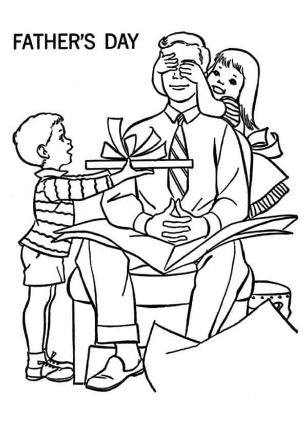 Free Printable Happy Fathers Day Coloring Pages