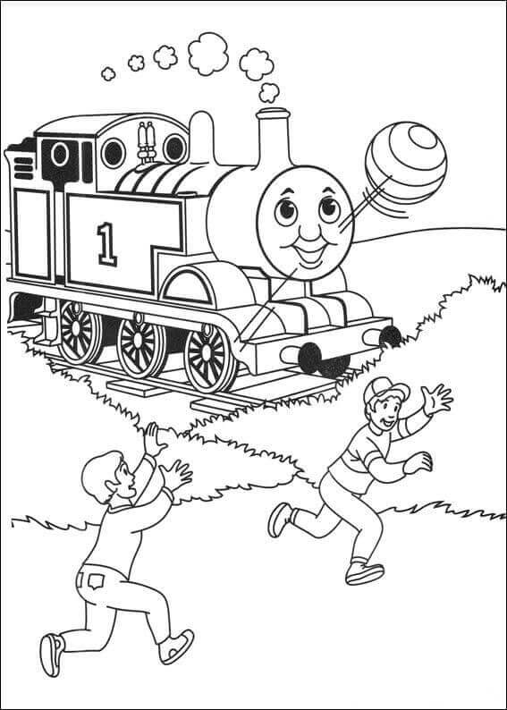 Free Printable Thomas The Train Coloring Sheets