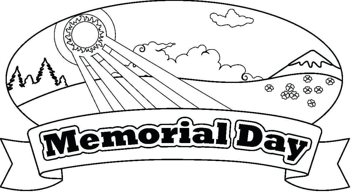 Free Printable May Coloring Pages (May Day Coloring Pages Included)