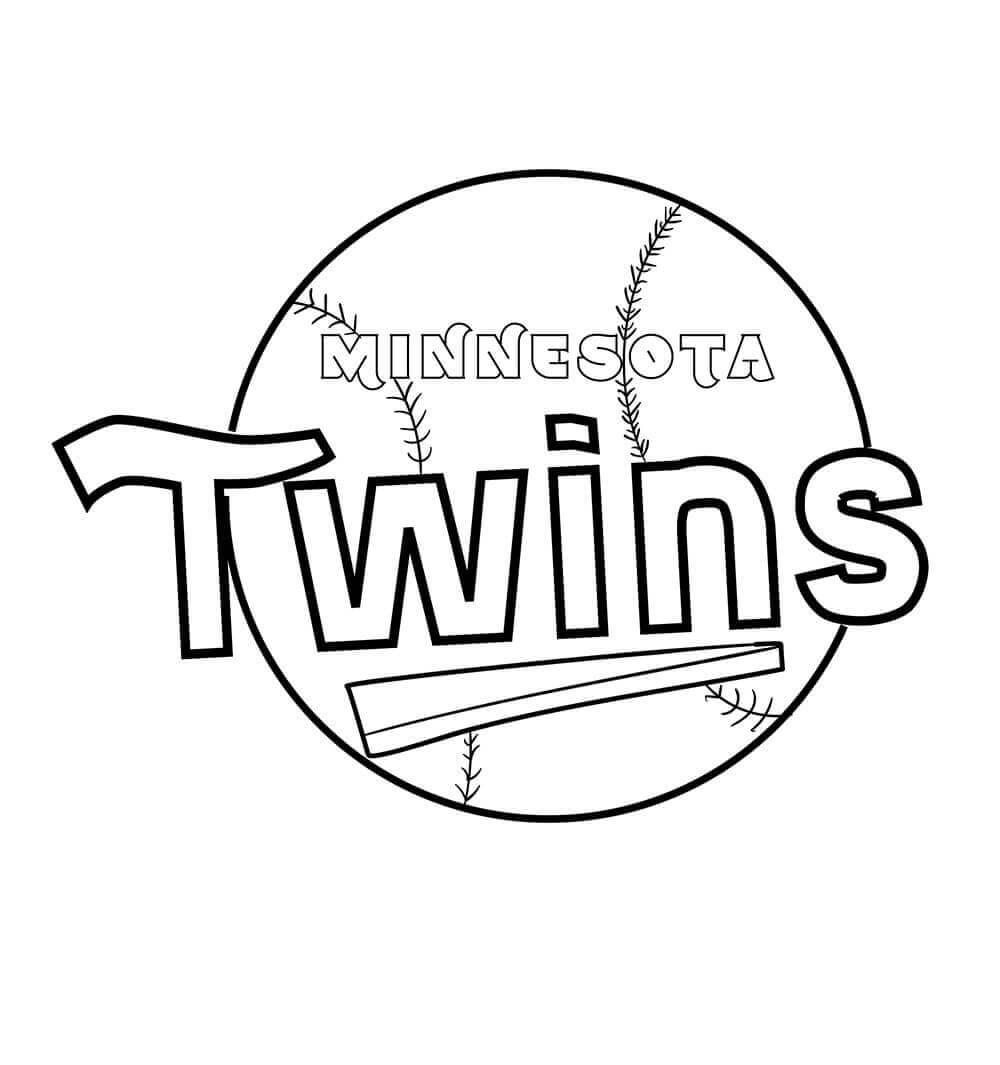 Minnesota Twins Coloring Pages