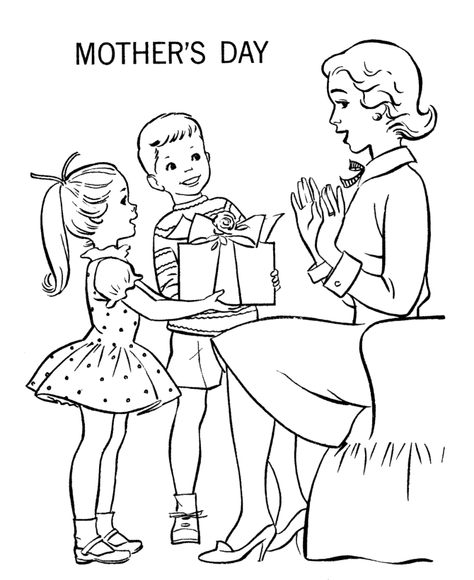 Mom Coloring Pages To Print