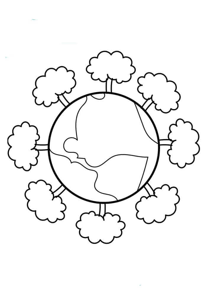 35 Free Printable Earth Day Coloring Pages