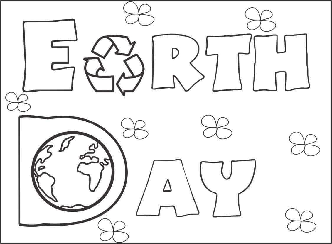 Printable Earth Coloring Pages For Preschoolers