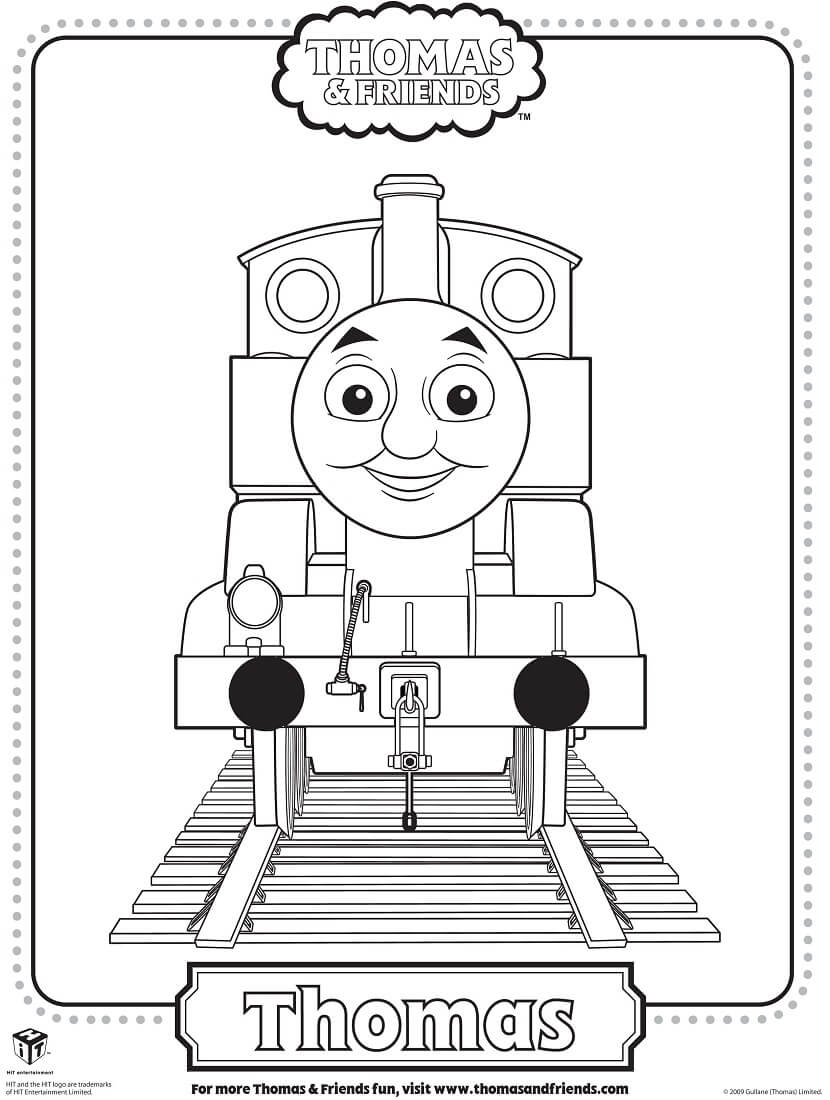 30 Free Printable Thomas the Train Coloring Pages