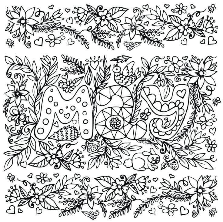 Free Printable May Coloring Pages (May Day Coloring Pages Included)