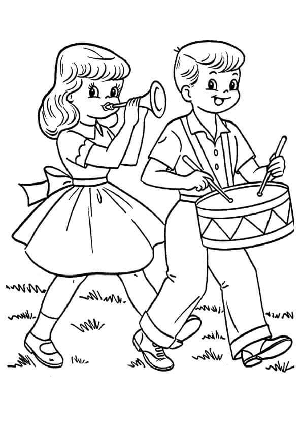 4th Of July Coloring Pages For Kids