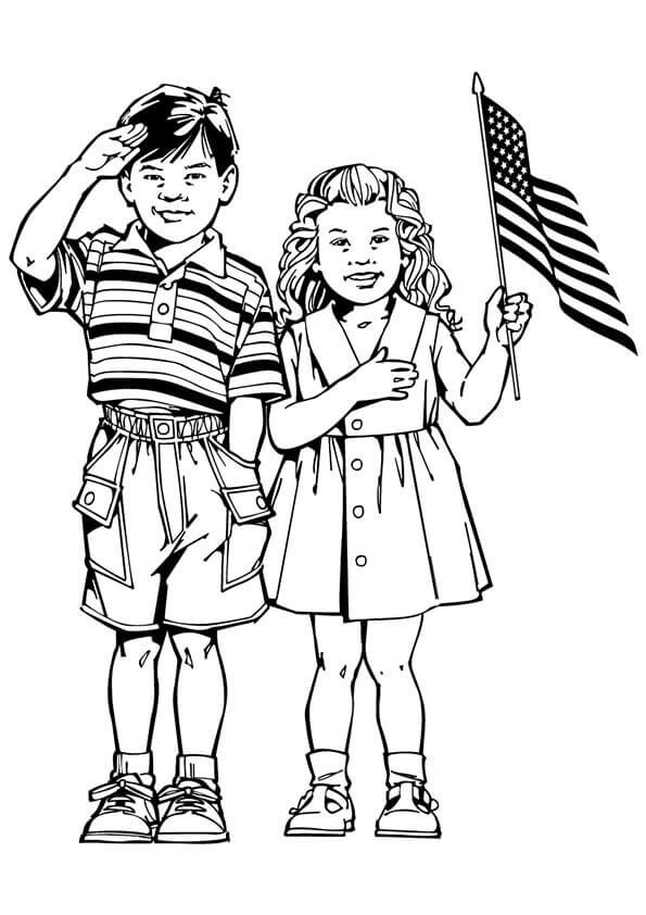 4th Of July Independence Day Coloring Pages