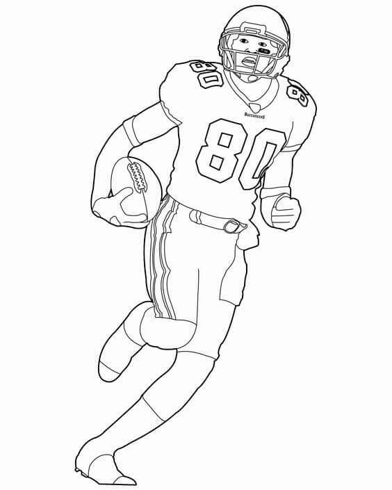 American Football Coloring Pages Free