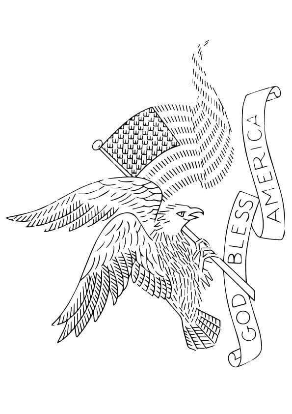 American Independence Day Coloring Pages