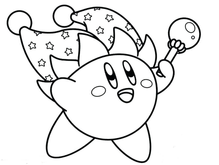 20 Free Printable Kirby Coloring Pages