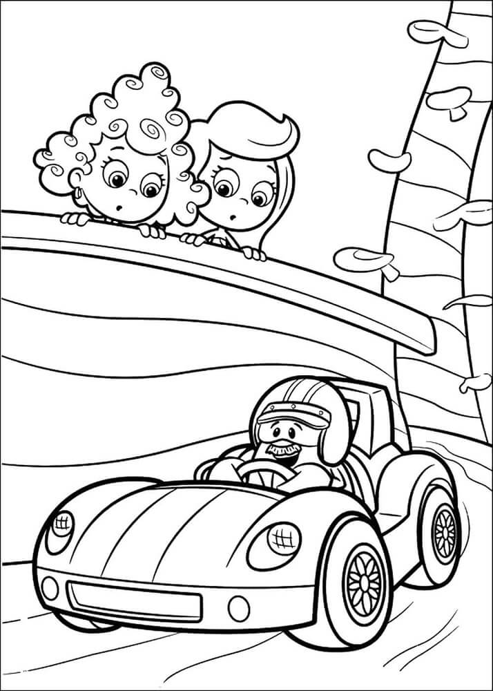 Bubble Guppies Coloring Pictures
