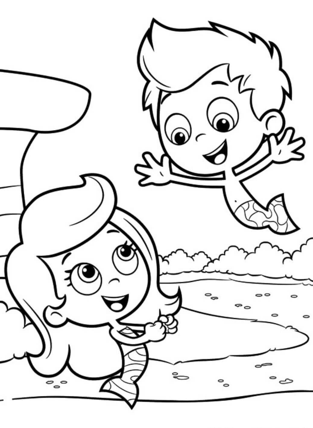 Bubble Guppies Printable Coloring Pages Bubble Guppies Printable Coloring Pages