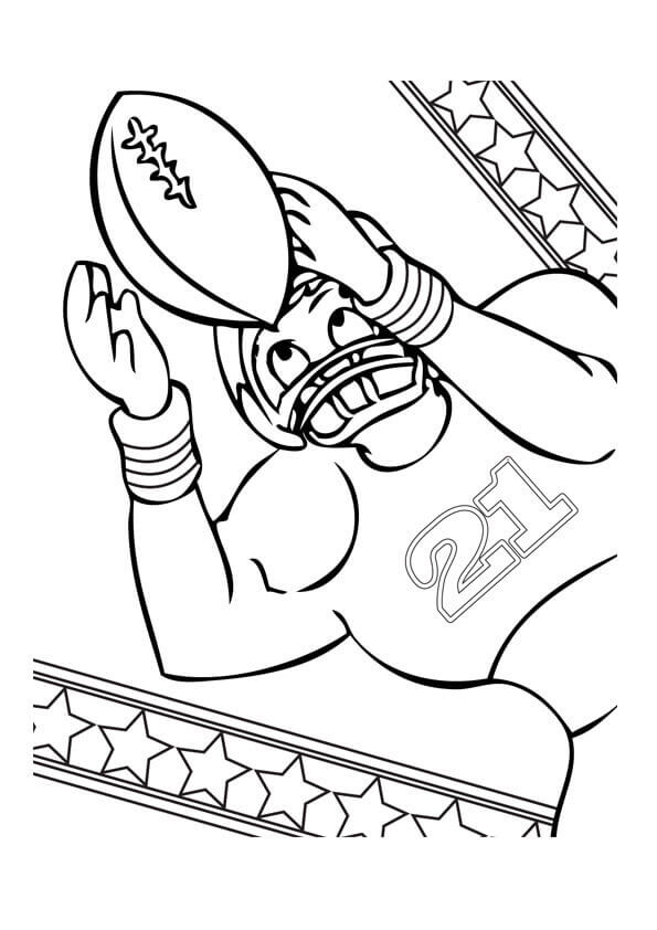 Coloring Pages Of Football