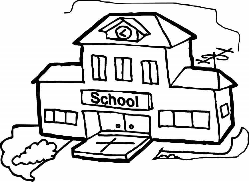 Coloring Pages Of Last Day At School