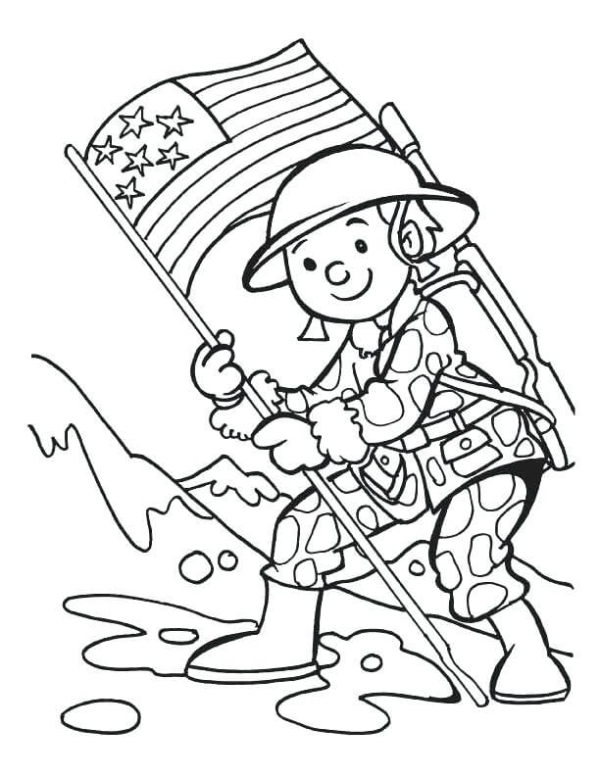 25 Free Printable Memorial Day Coloring Pages