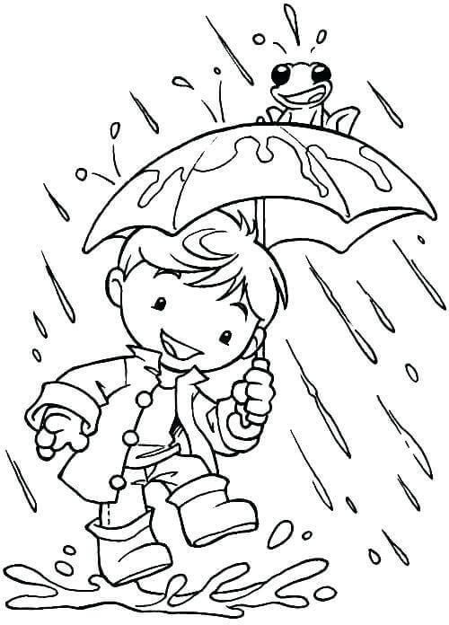 Great Rainy Day Coloring Page Free Printable Coloring Pages For Kids