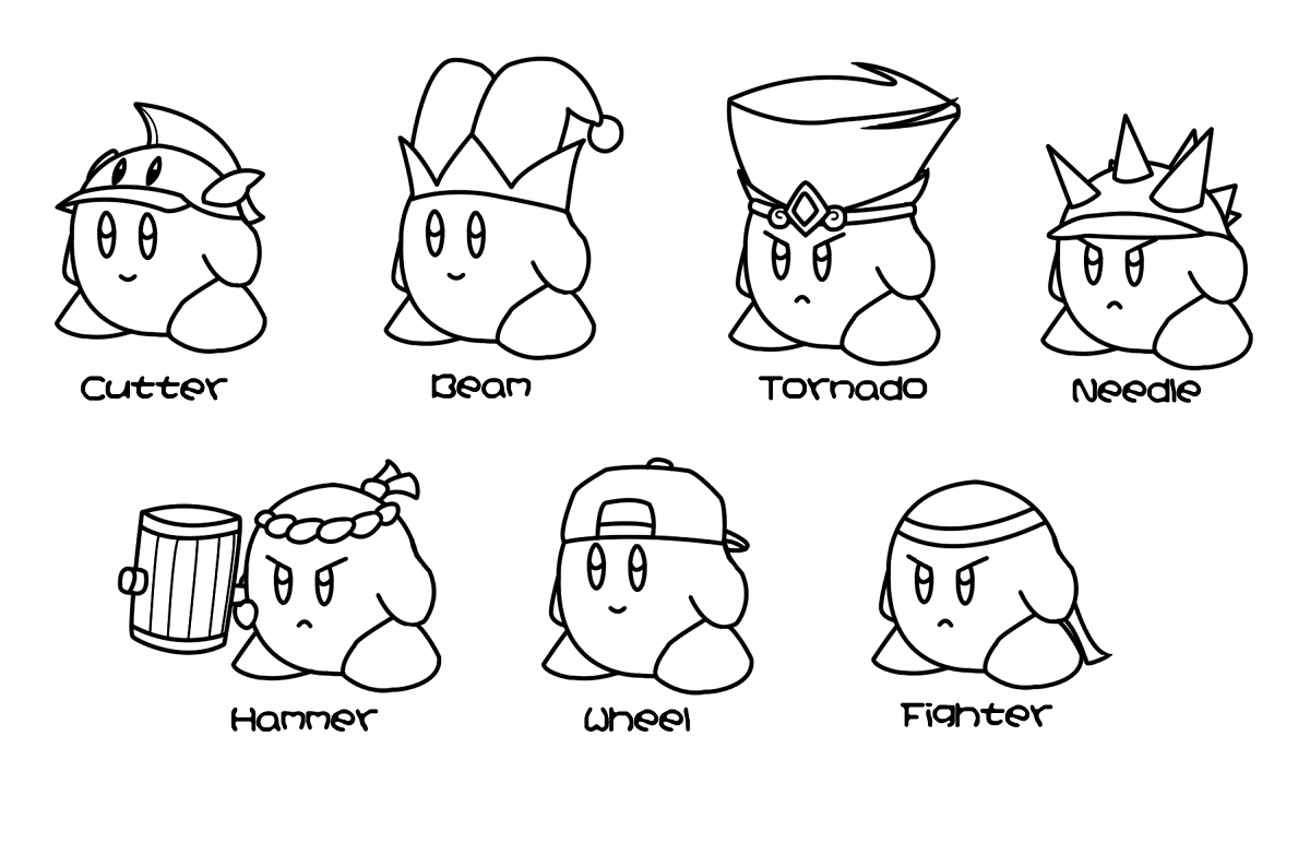 Free Kirby Coloring Pages To Print