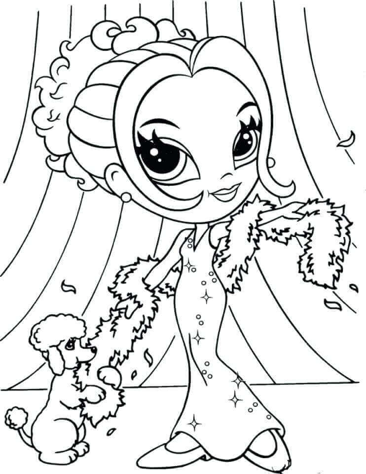 25 Free Printable Lisa Frank Coloring Pages