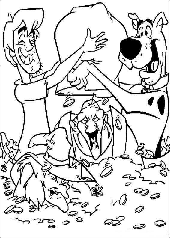 Free Printable Scooby Doo Coloring Pages