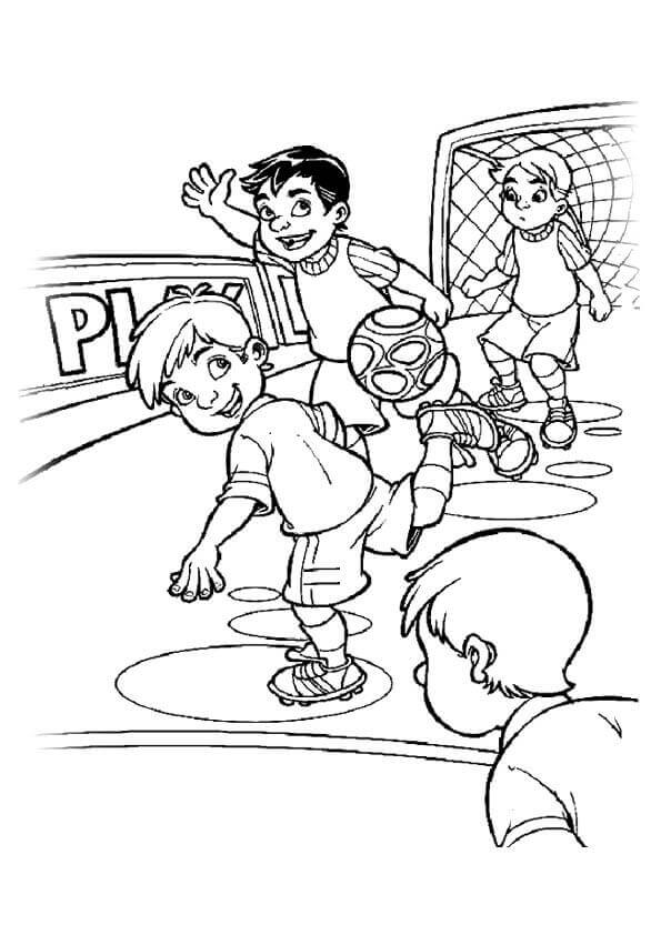 35 Free Printable Football Or Soccer Coloring Pages