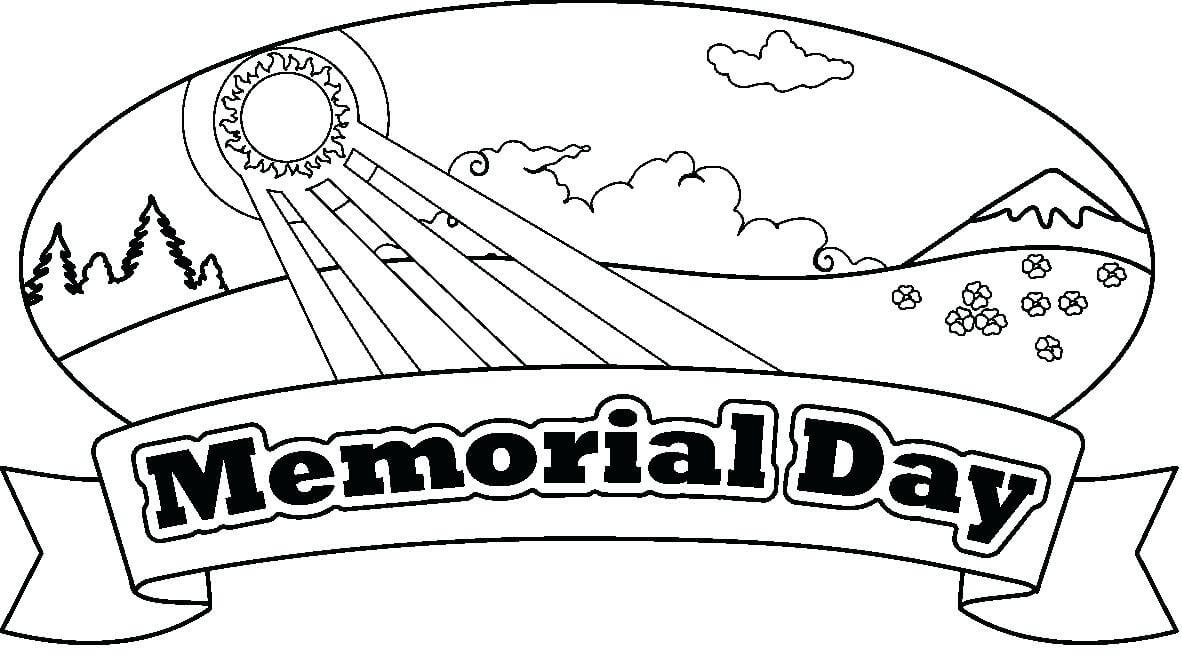 25 Free Printable Memorial Day Coloring Pages