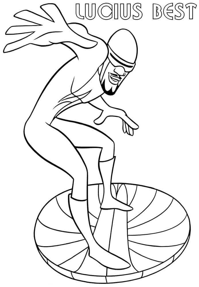 Free Printable Incredibles 2 Coloring Pages