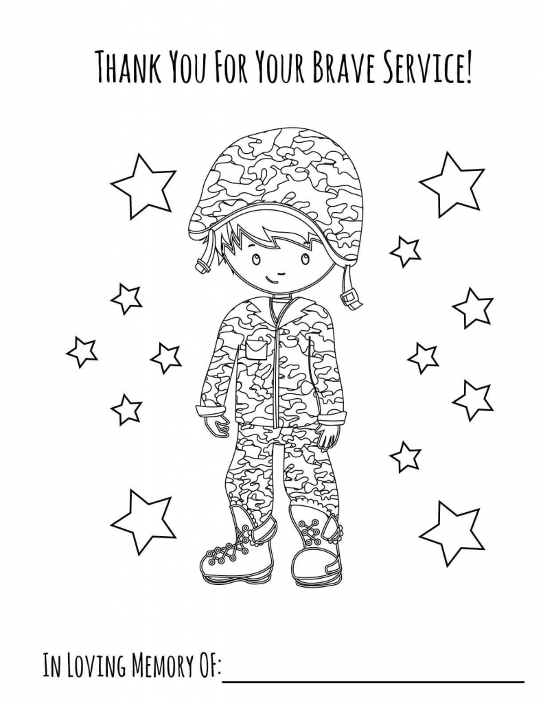 25 Free Printable Memorial Day Coloring Pages